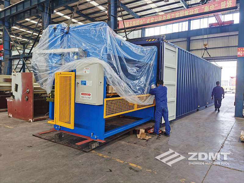 中東疫情沖擊之下，中德剪板機折彎機出口沙特